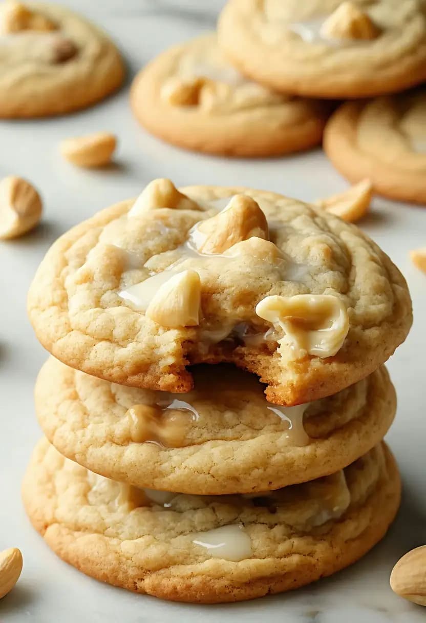 Receita de Biscoitos de Noz de Macadamia