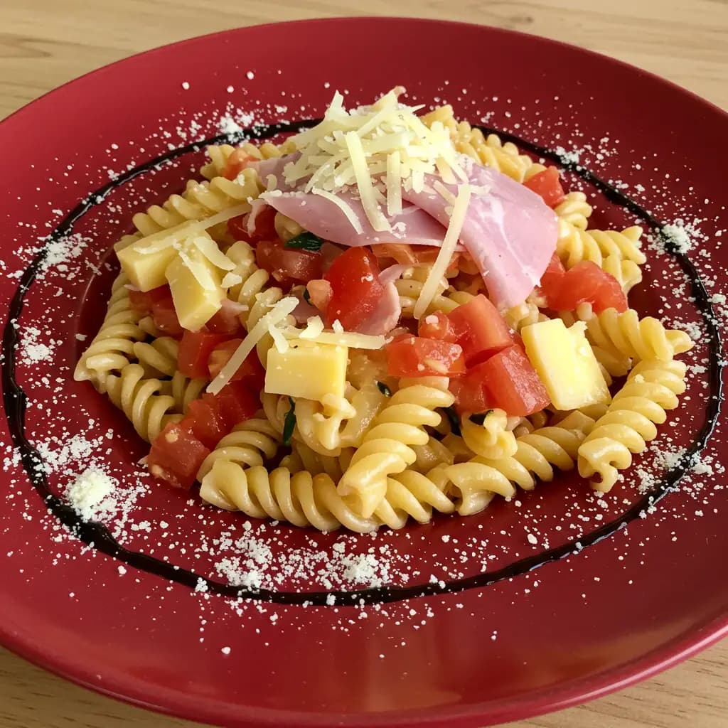 Receita de Macarrão à Pizza