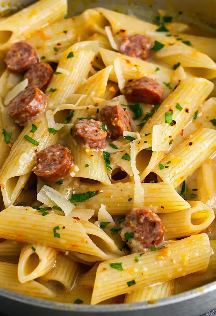 Receita de Macarrão com Calabresa