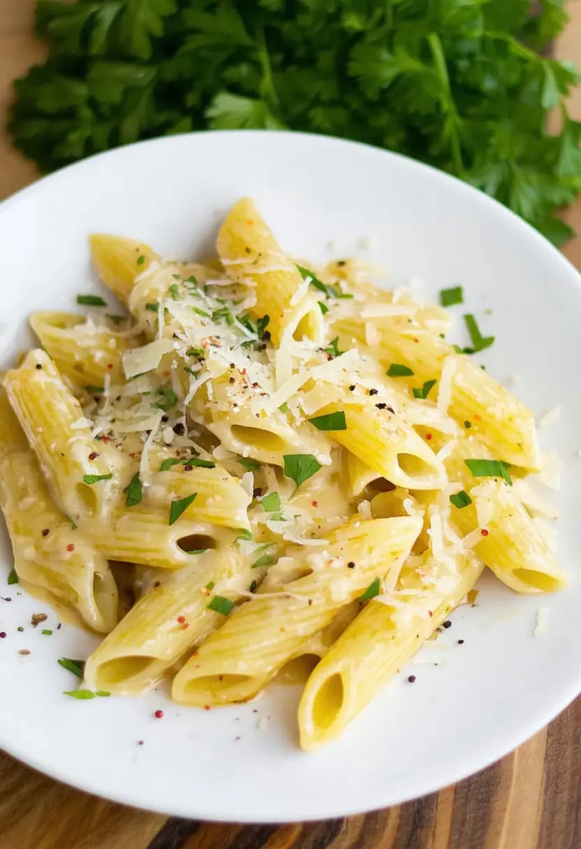 Receita de Macarrão Cremoso com Requeijão