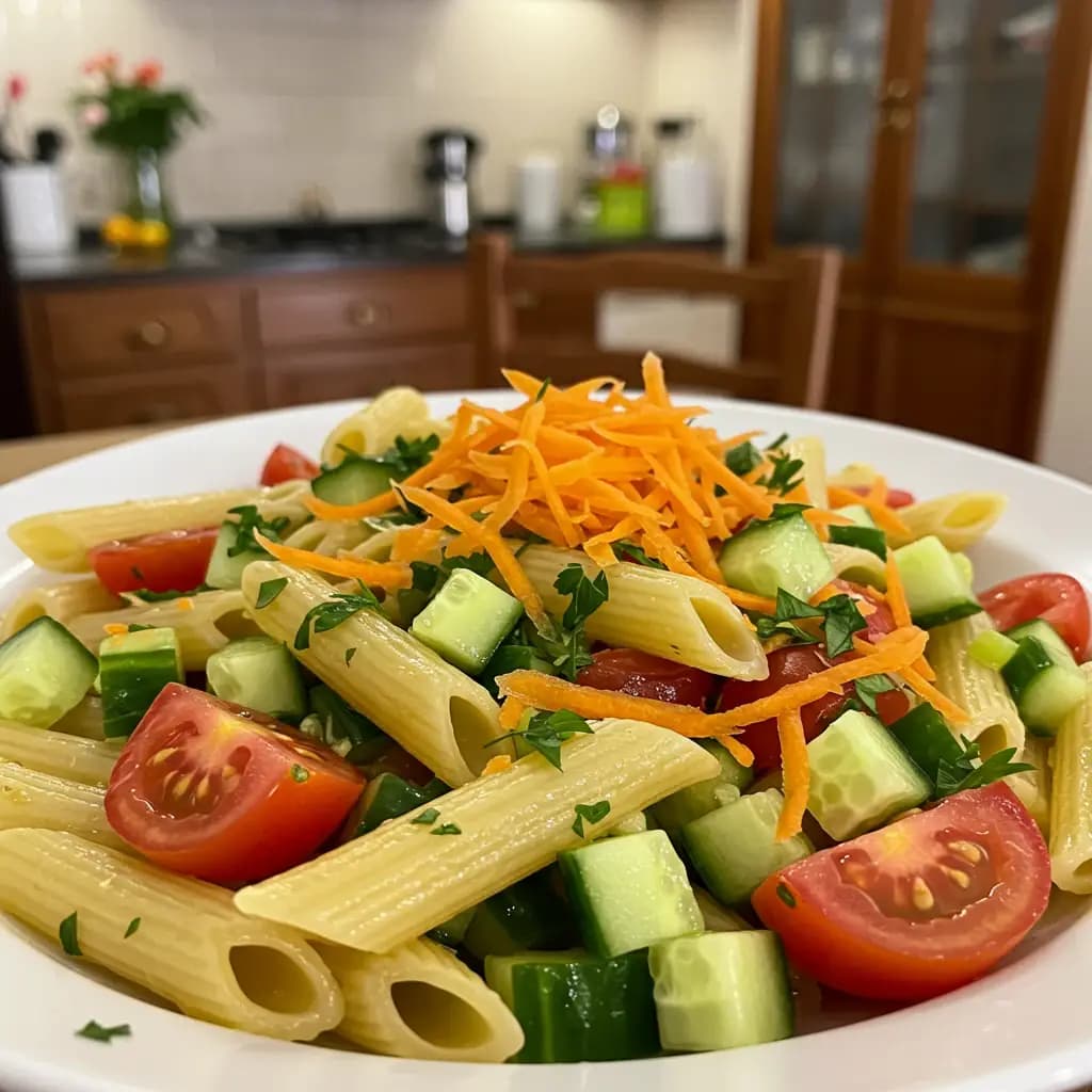 Receita de Macarrão Salada