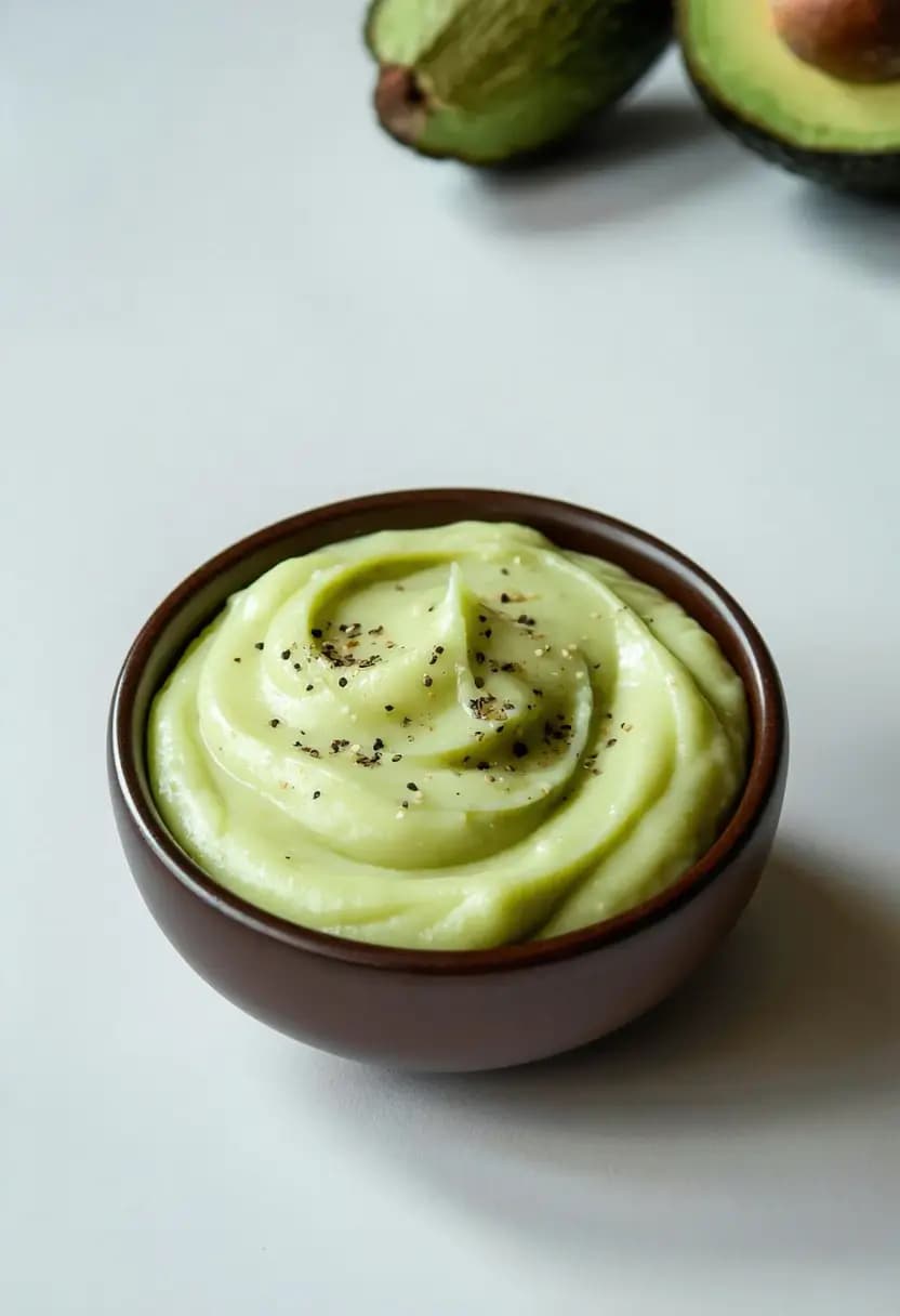 Receita de Maionese Vegana de Abacate