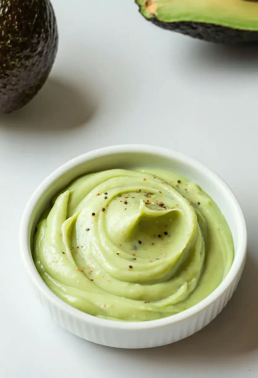 Receita de Maionese Vegana de Abacate