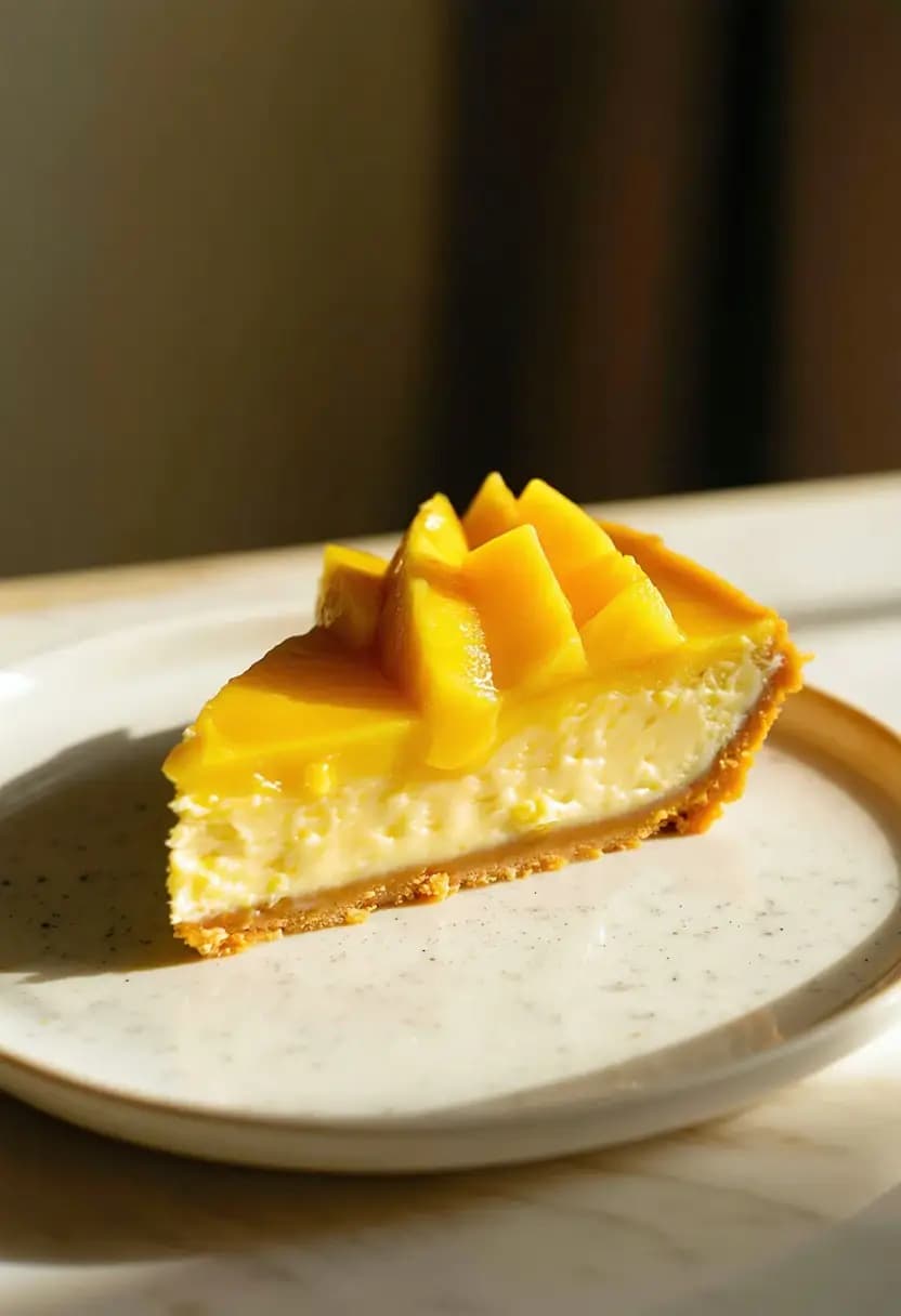 Receita de Cheesecake de Manga