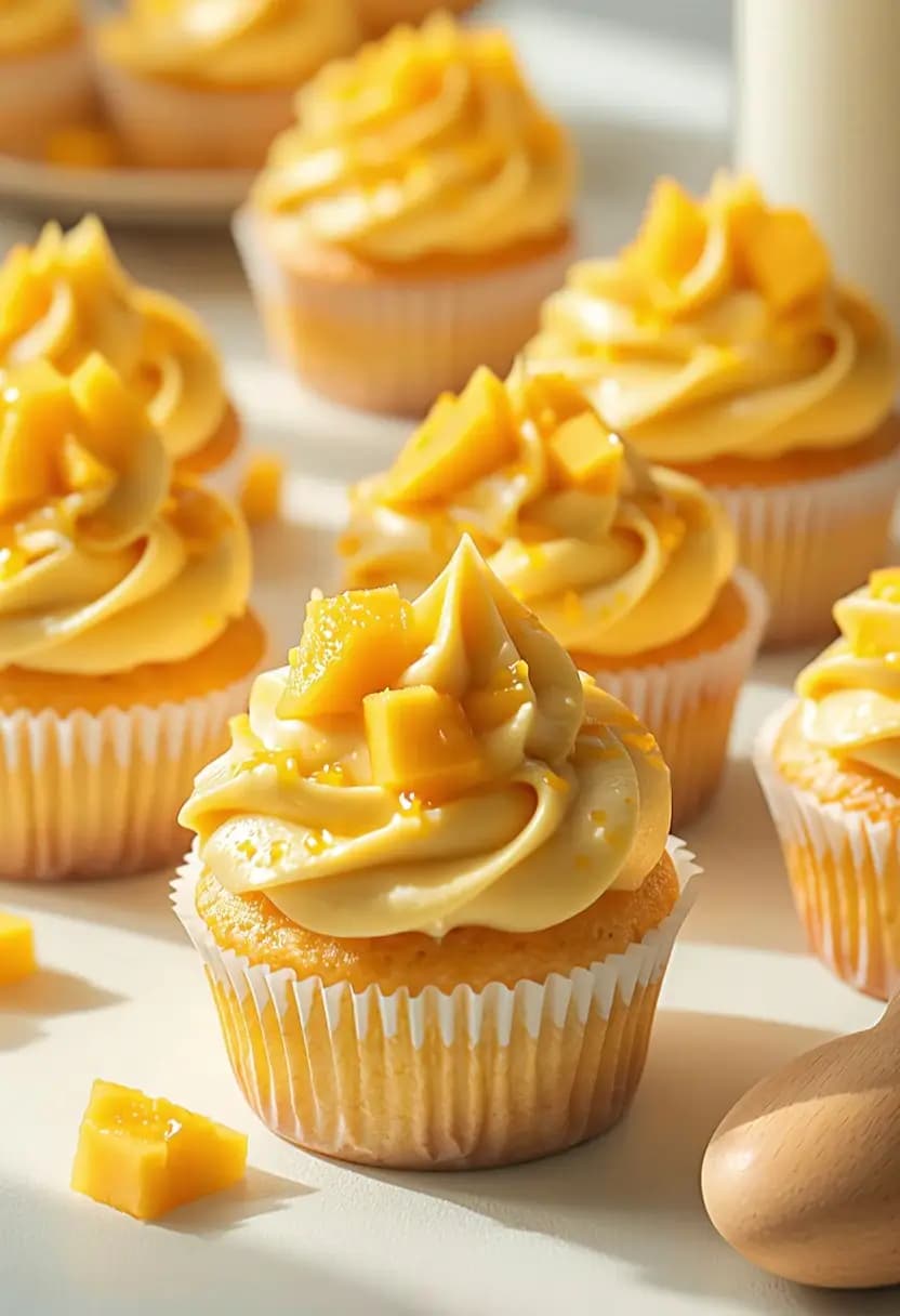 Receita de Cupcakes de Manga