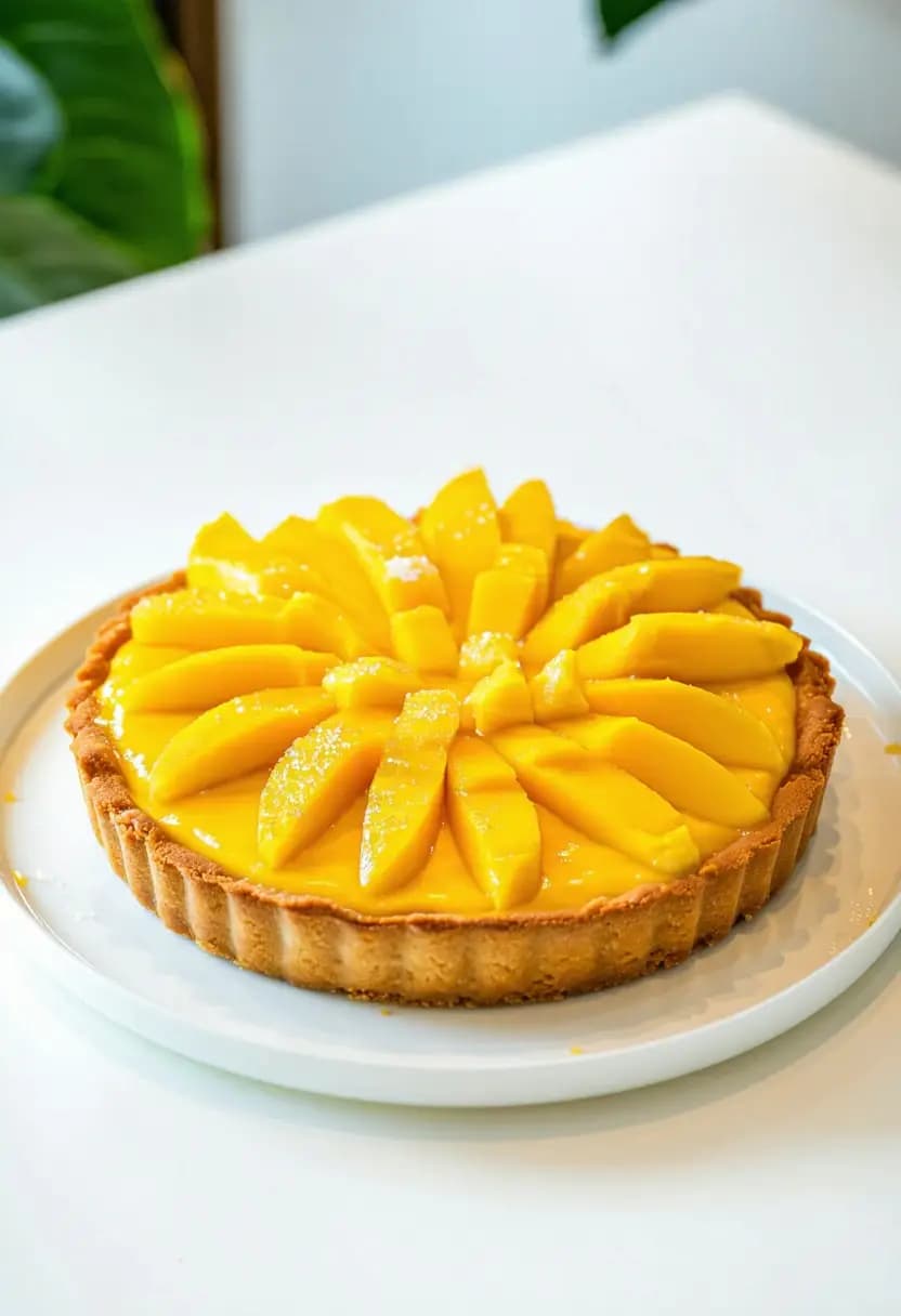 Receita de Tarte de Manga