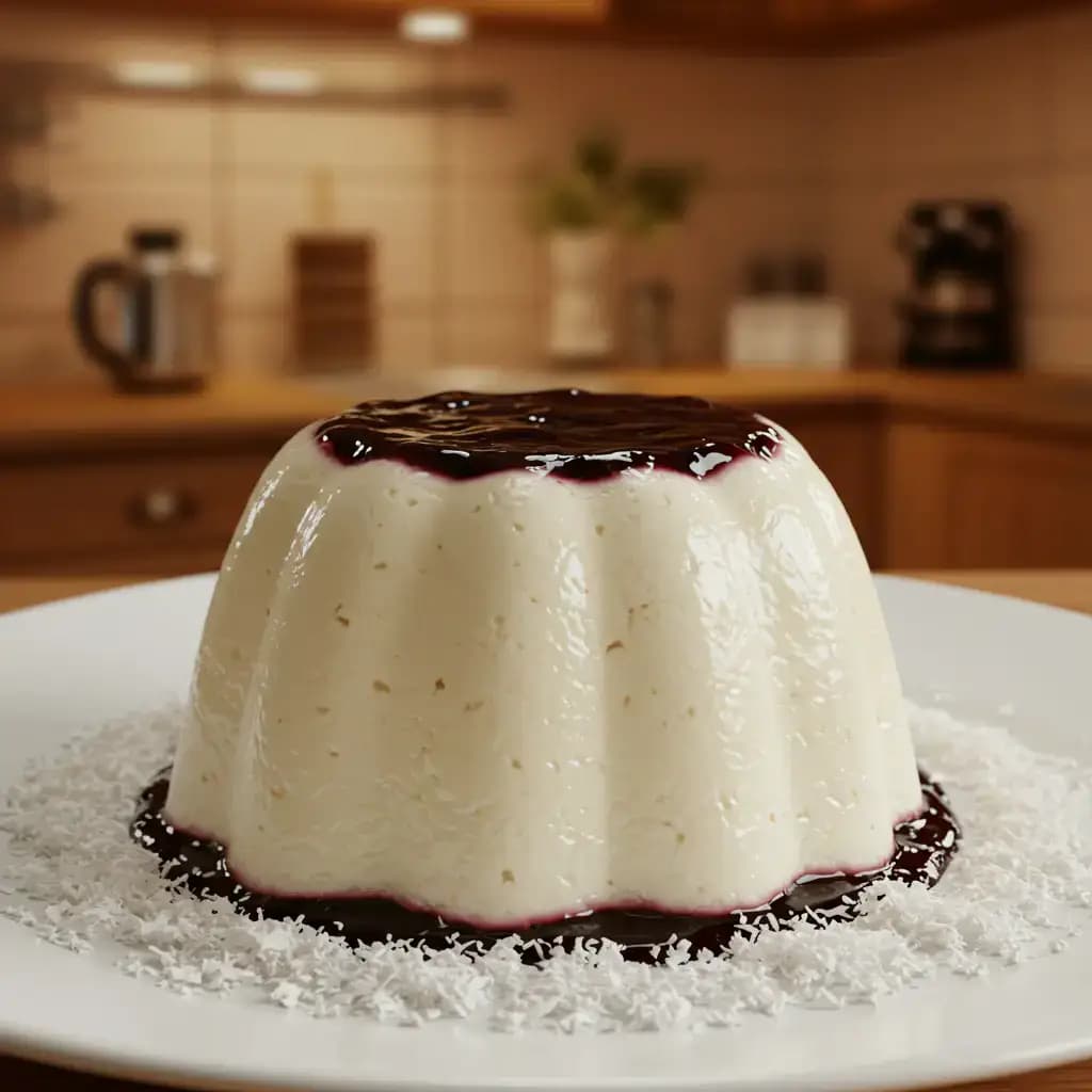 Receita de Manjar de coco