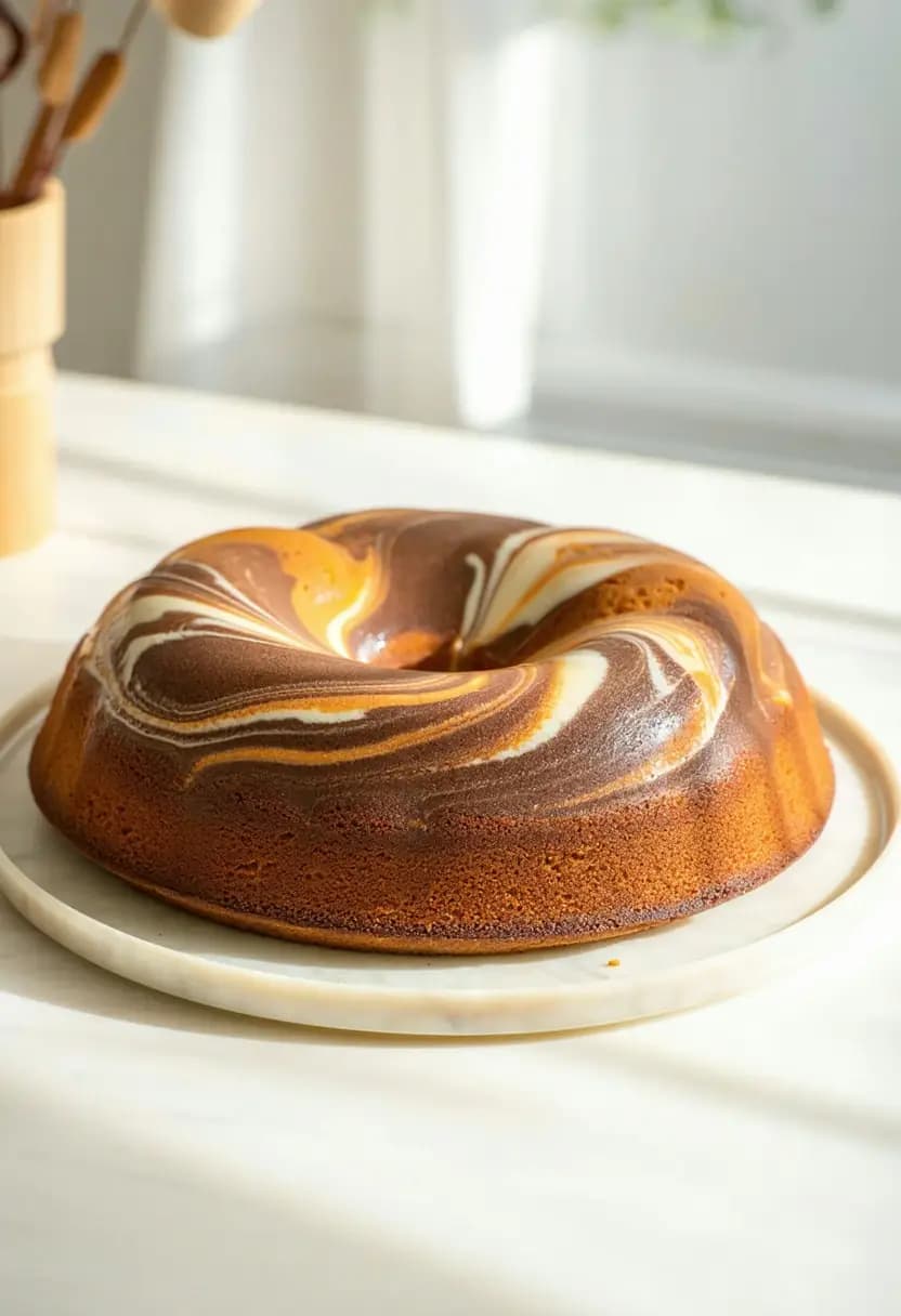 Receita de Bolo Mármore