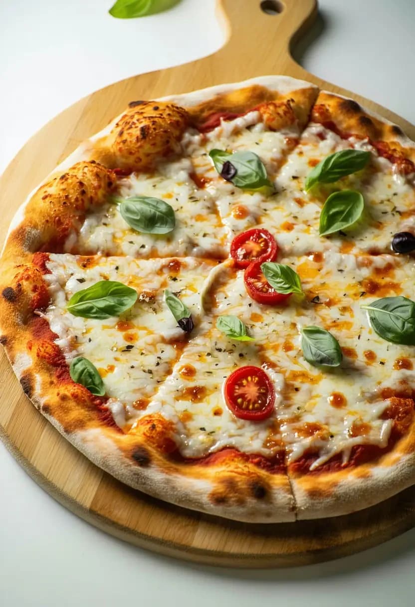 Receita de Massa de Pizza Crocante Rápida