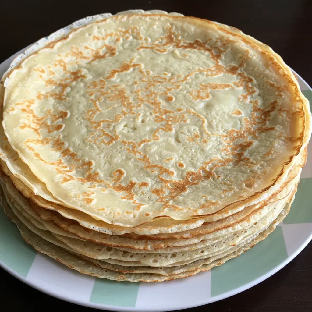 Receita de Massa Leve de Panqueca