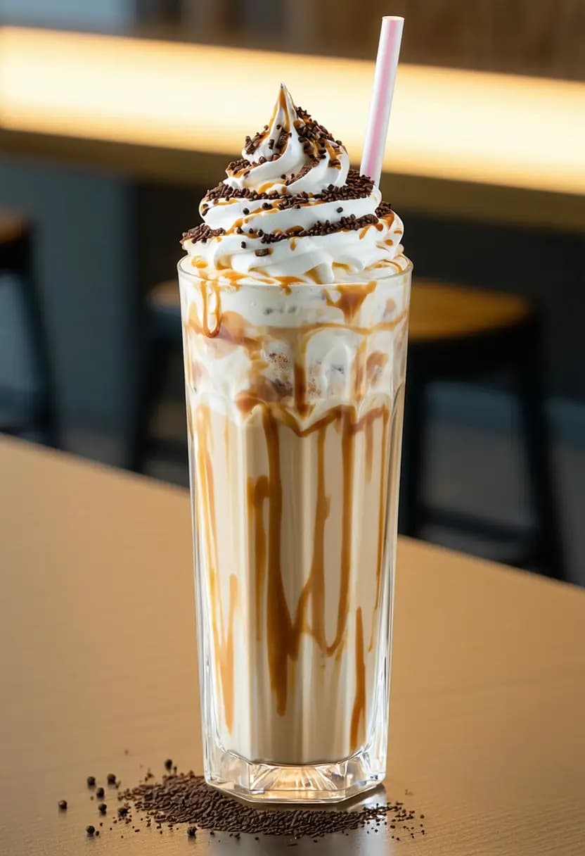 Receita de Milkshake de Doce de Leite