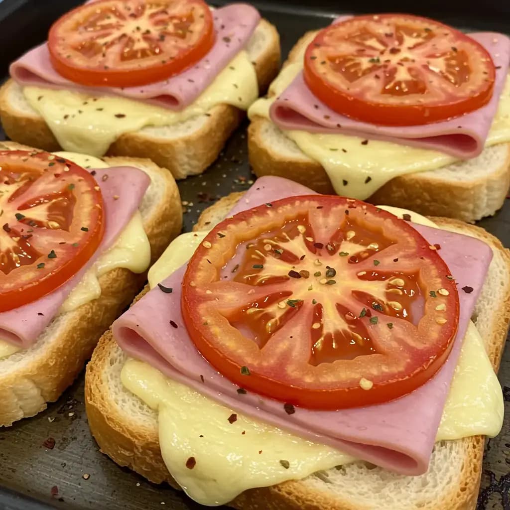 Receita de Mini Pizzas de Pão