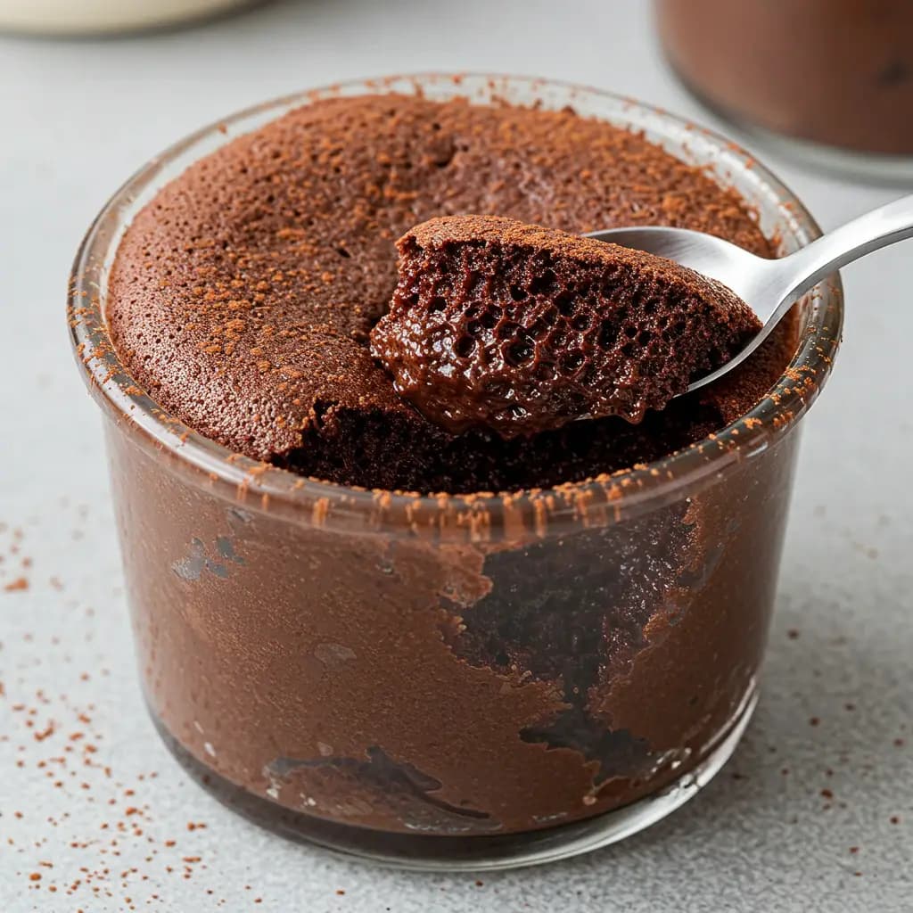 Receita de Minissuflê de Chocolate