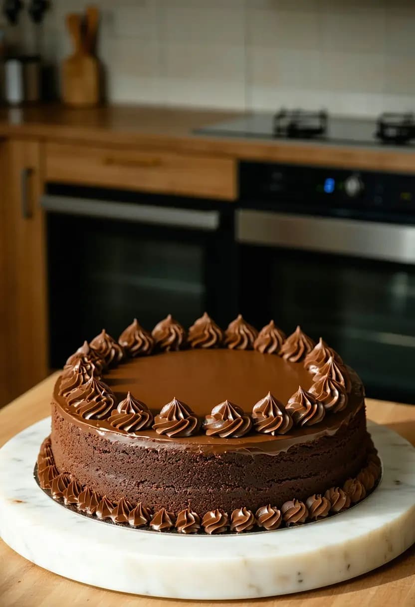 Receita de Bolo de Chocolate Umidificado