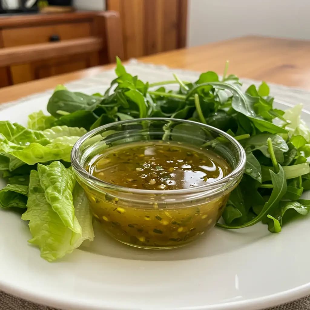 Receita de Molho para salada verde