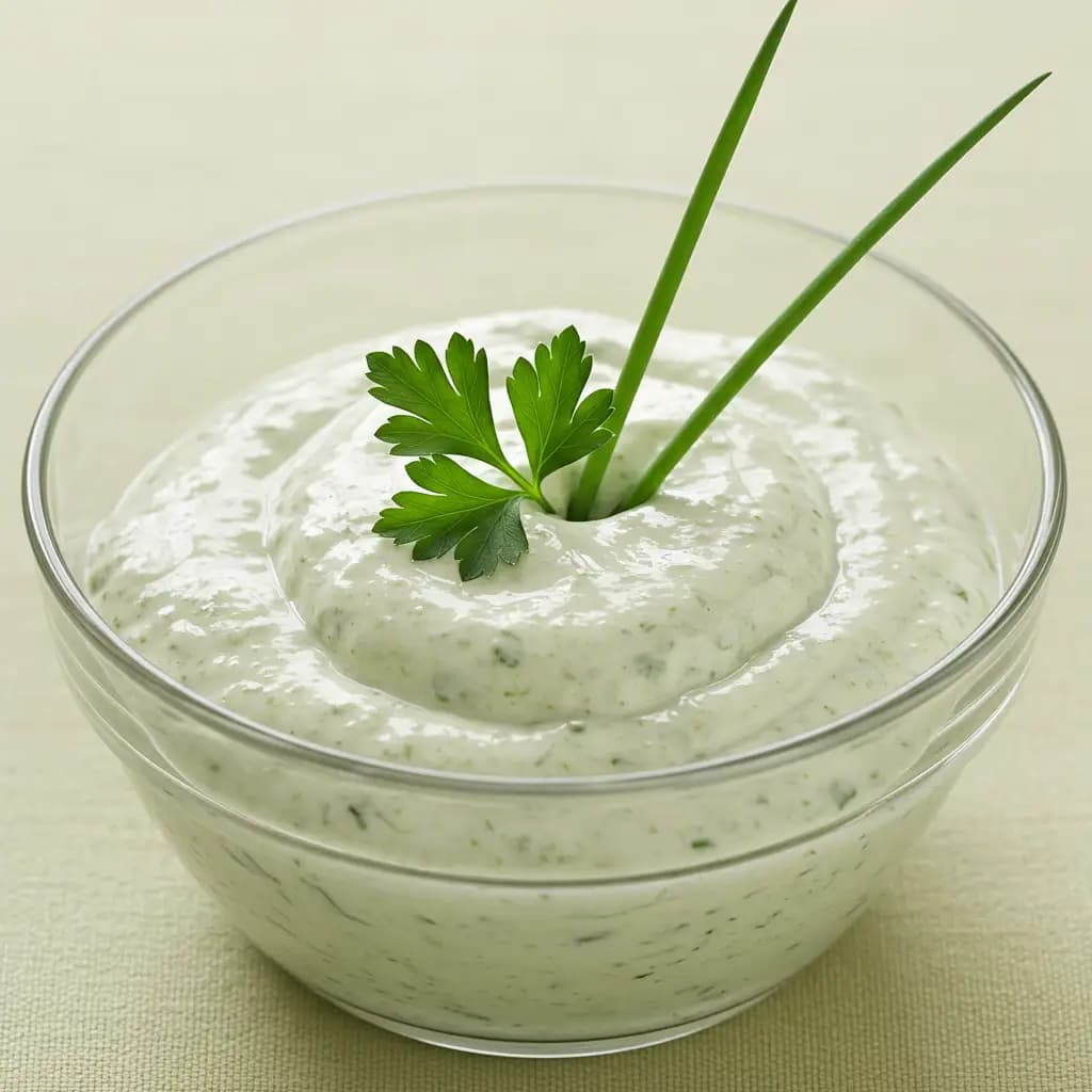 Receita de Molho Verde Refrescante