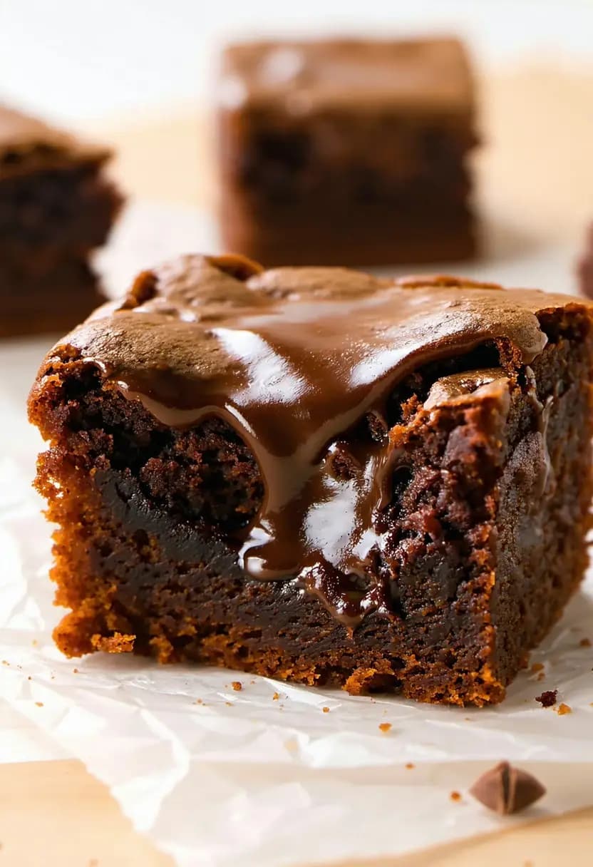Receita de Brownies de Lava Molhada