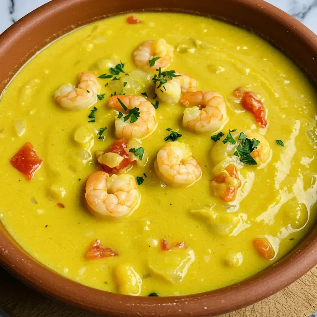 Receita de Moqueca de camarão