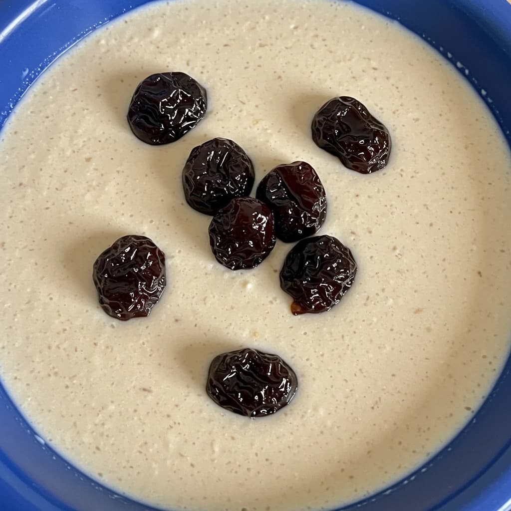 Receita de Mousse de Ameixa Preta