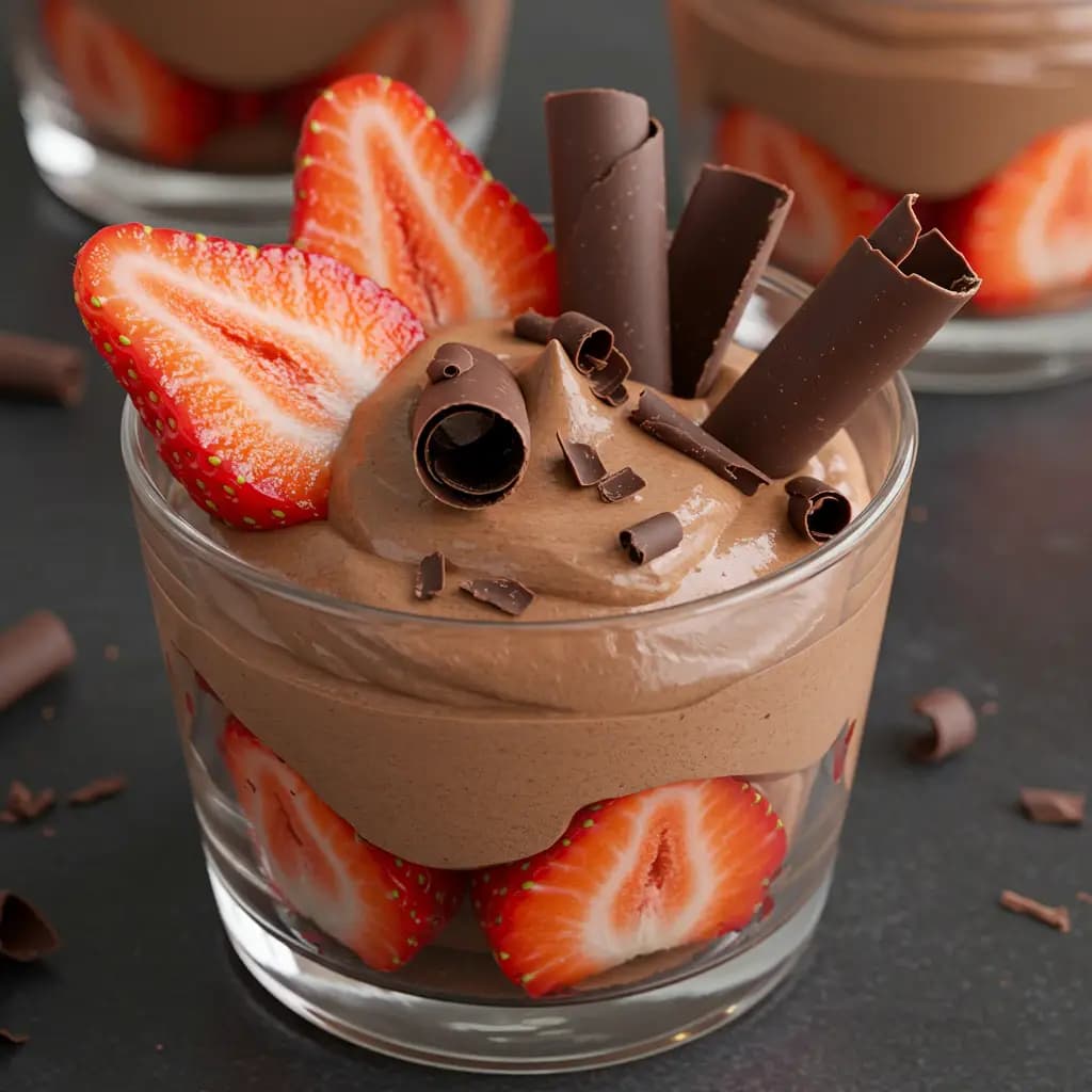 Receita de Mousse de Brigadeiro