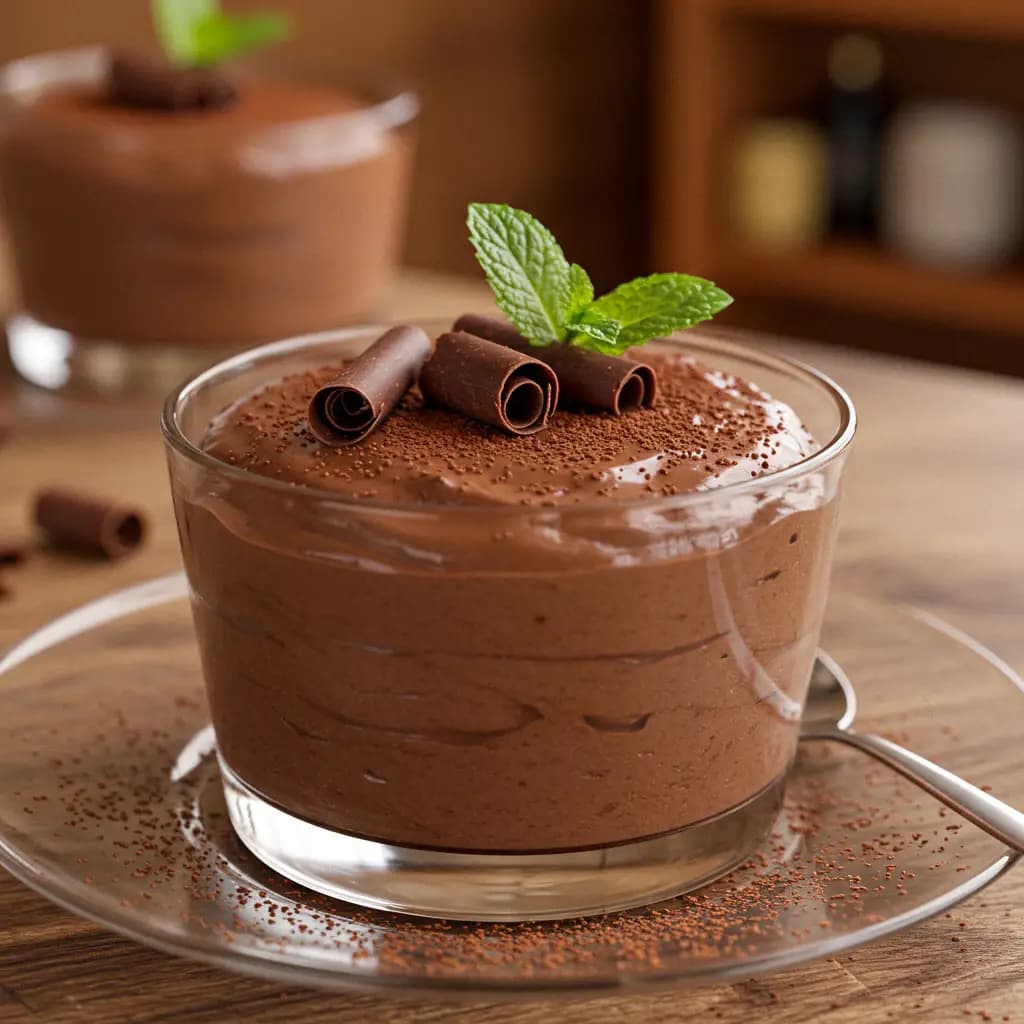 Receita de Mousse de chocolate