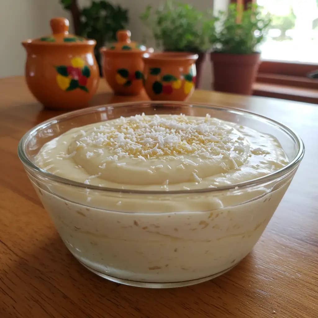 Receita de Mousse de Coco
