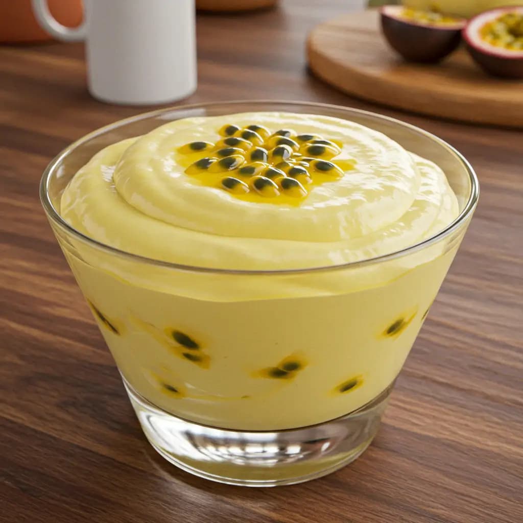Receita de Mousse de Maracujá
