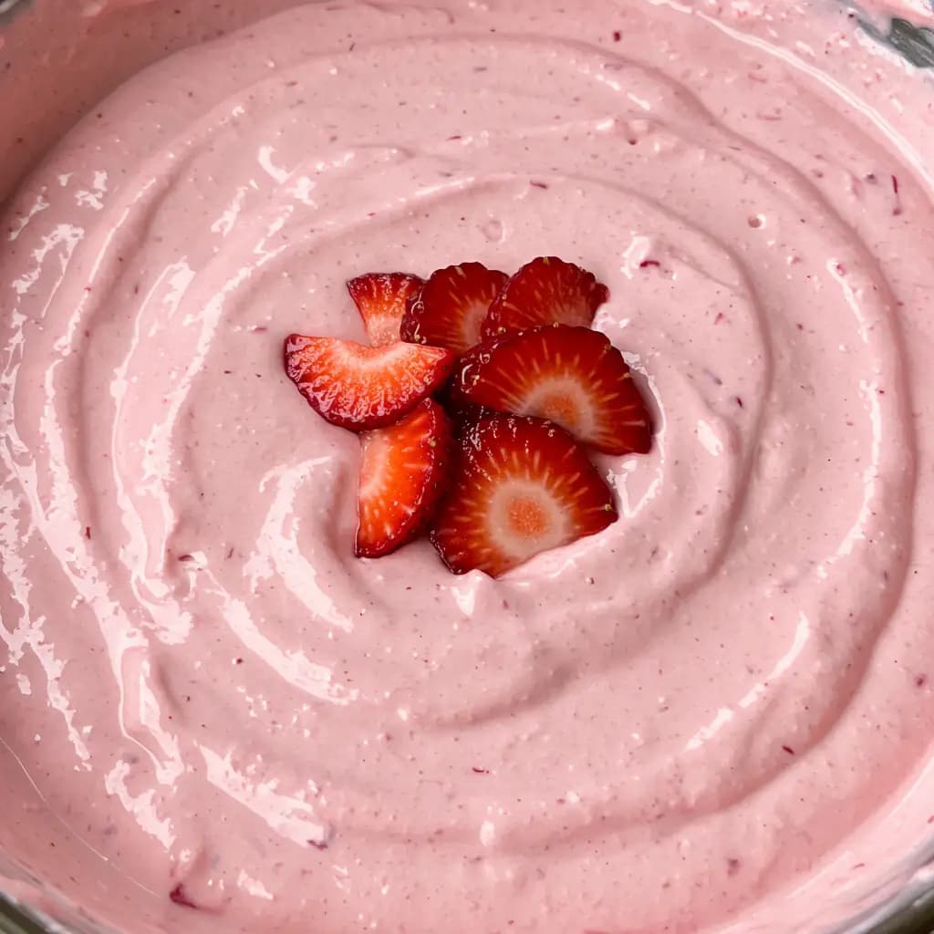 Receita de Mousse de morango