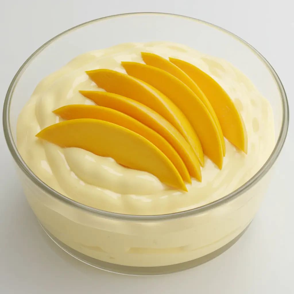 Receita de Mousse Diet de Manga