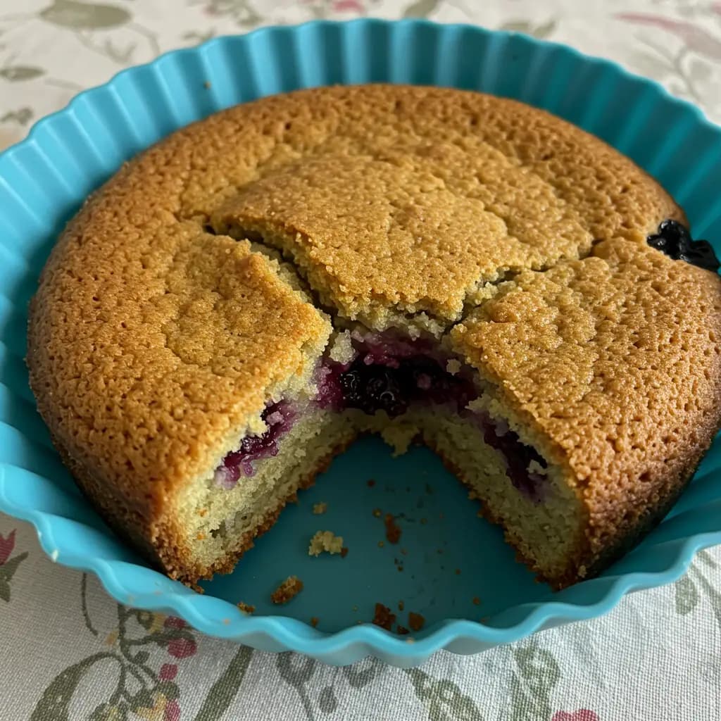Receita de Muffin de Amora