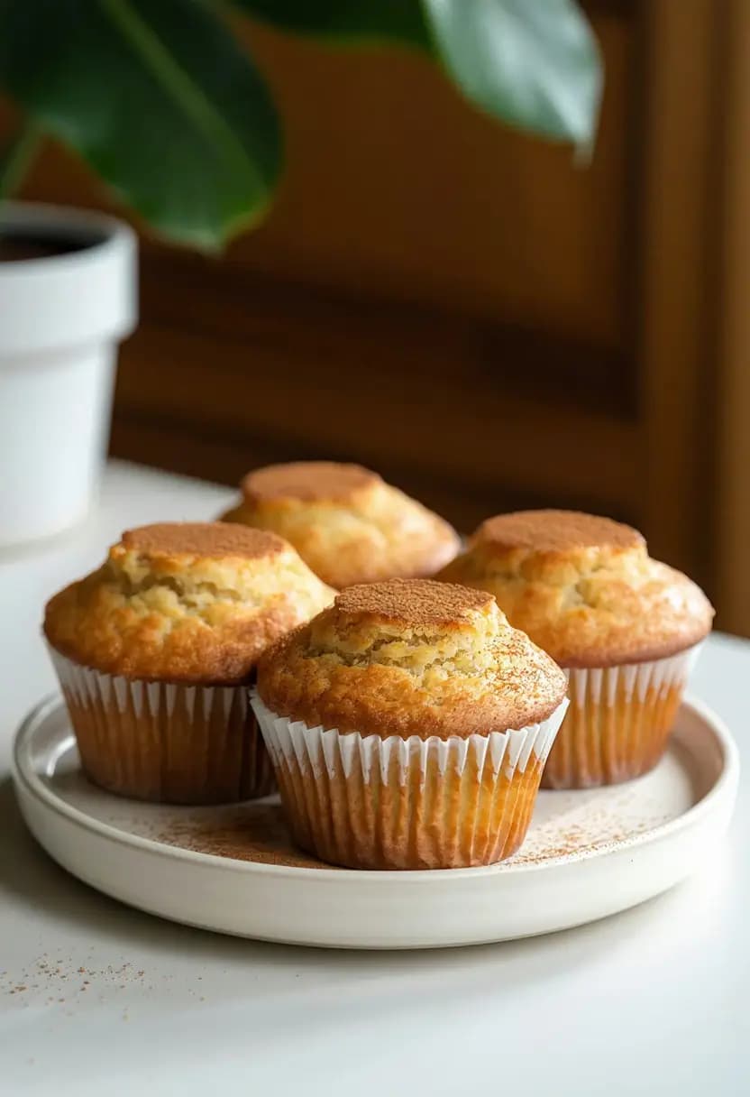 Receita de Muffin de Banana com Aveia