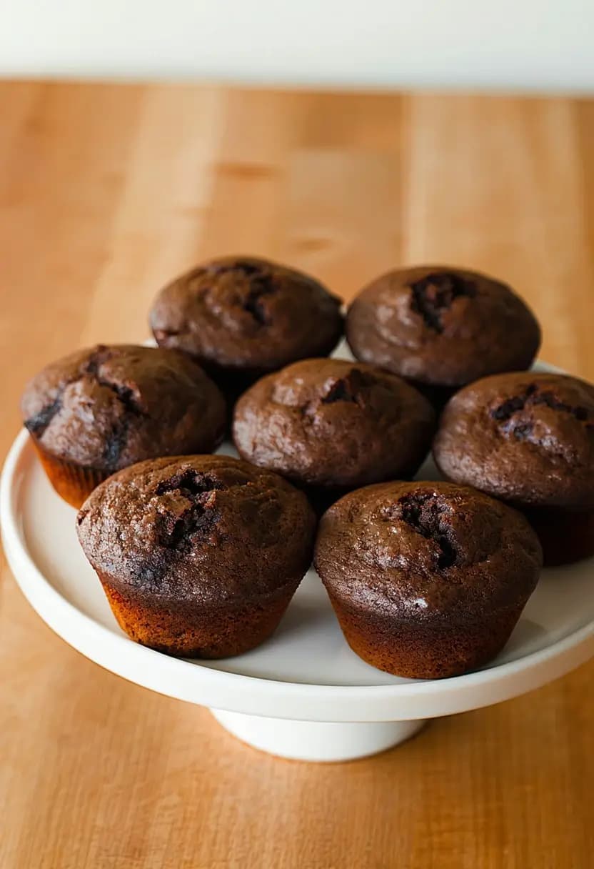 Receita de Muffin de Chocolate Fit
