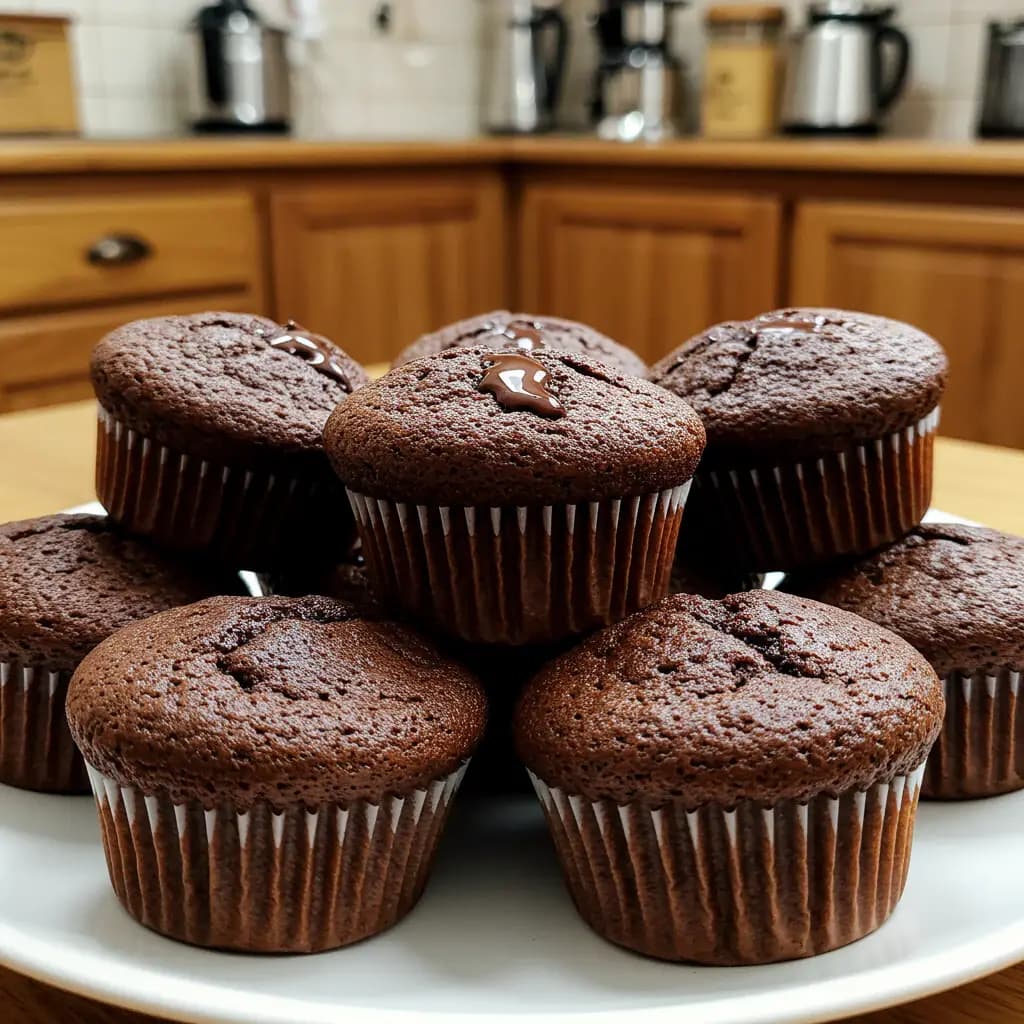 Receita de Muffin de chocolate