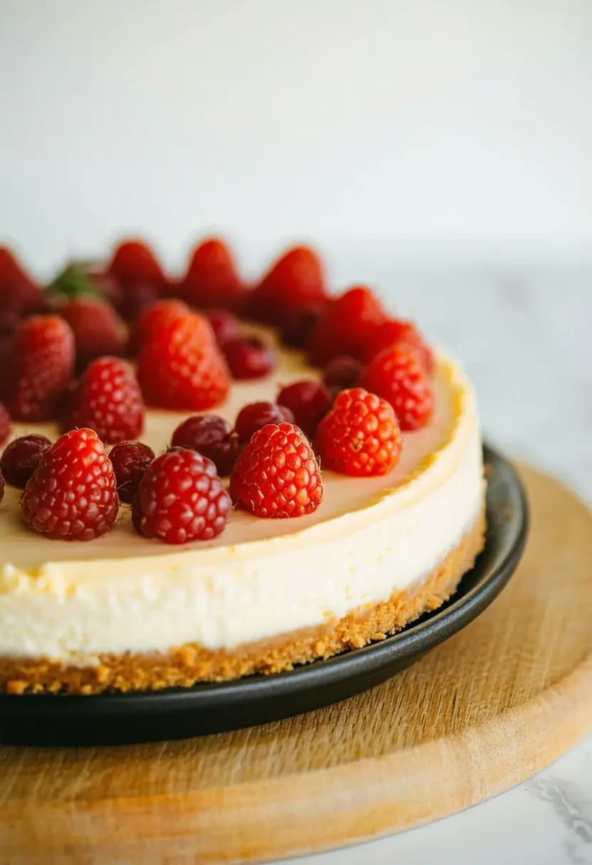 Receita de Cheesecake Sem Assar