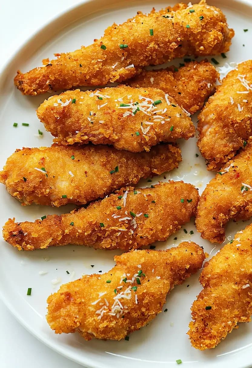 Receita de Tenders de Frango Sem Borraco