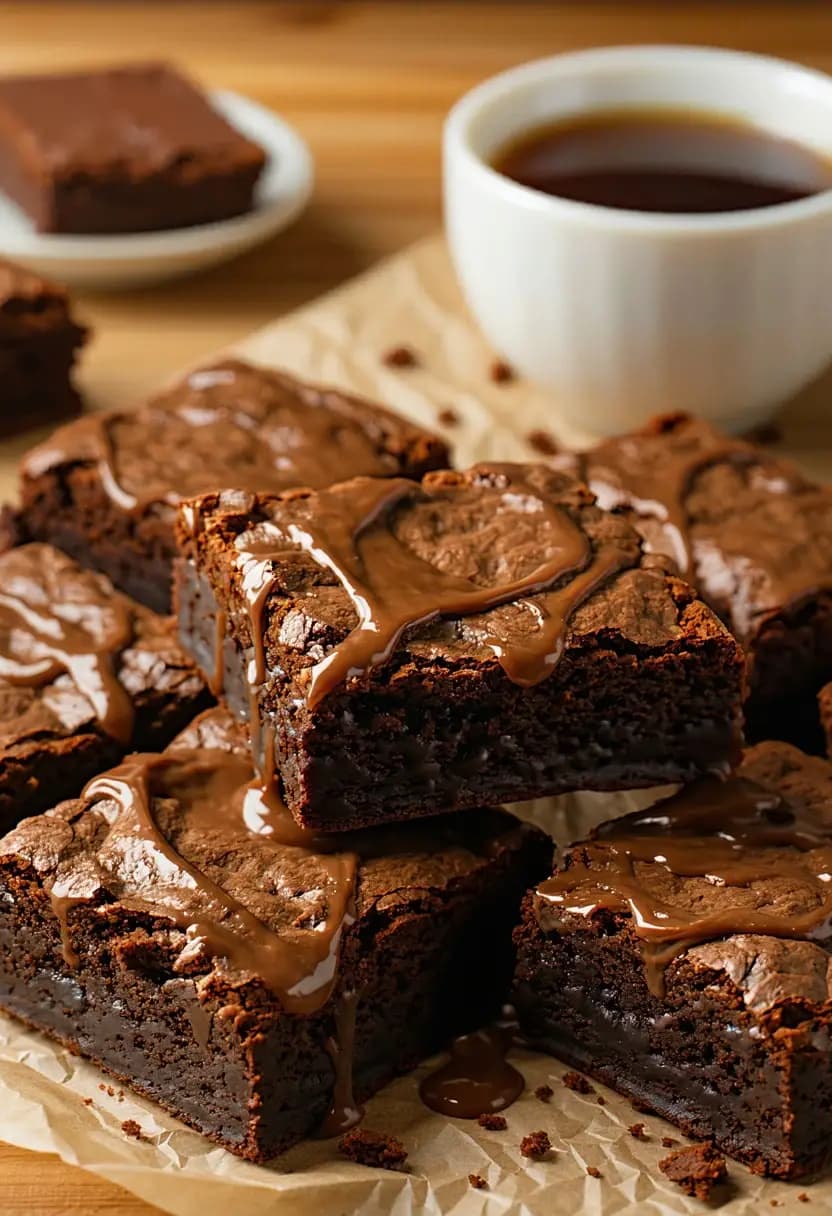 Receita de Brownies de Nutella