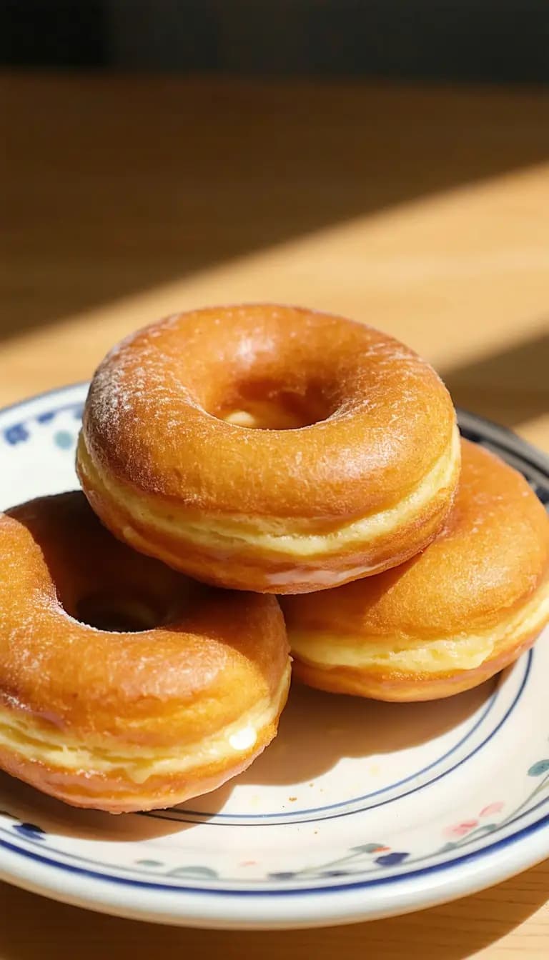Receita de Donuts de Bolo Antigo