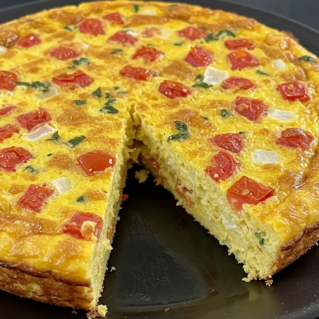 Receita de Omelete Assada