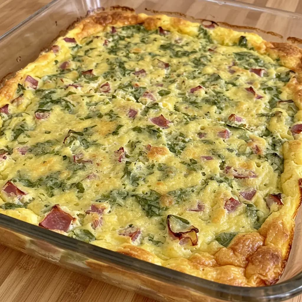 Receita de Omelete Assada