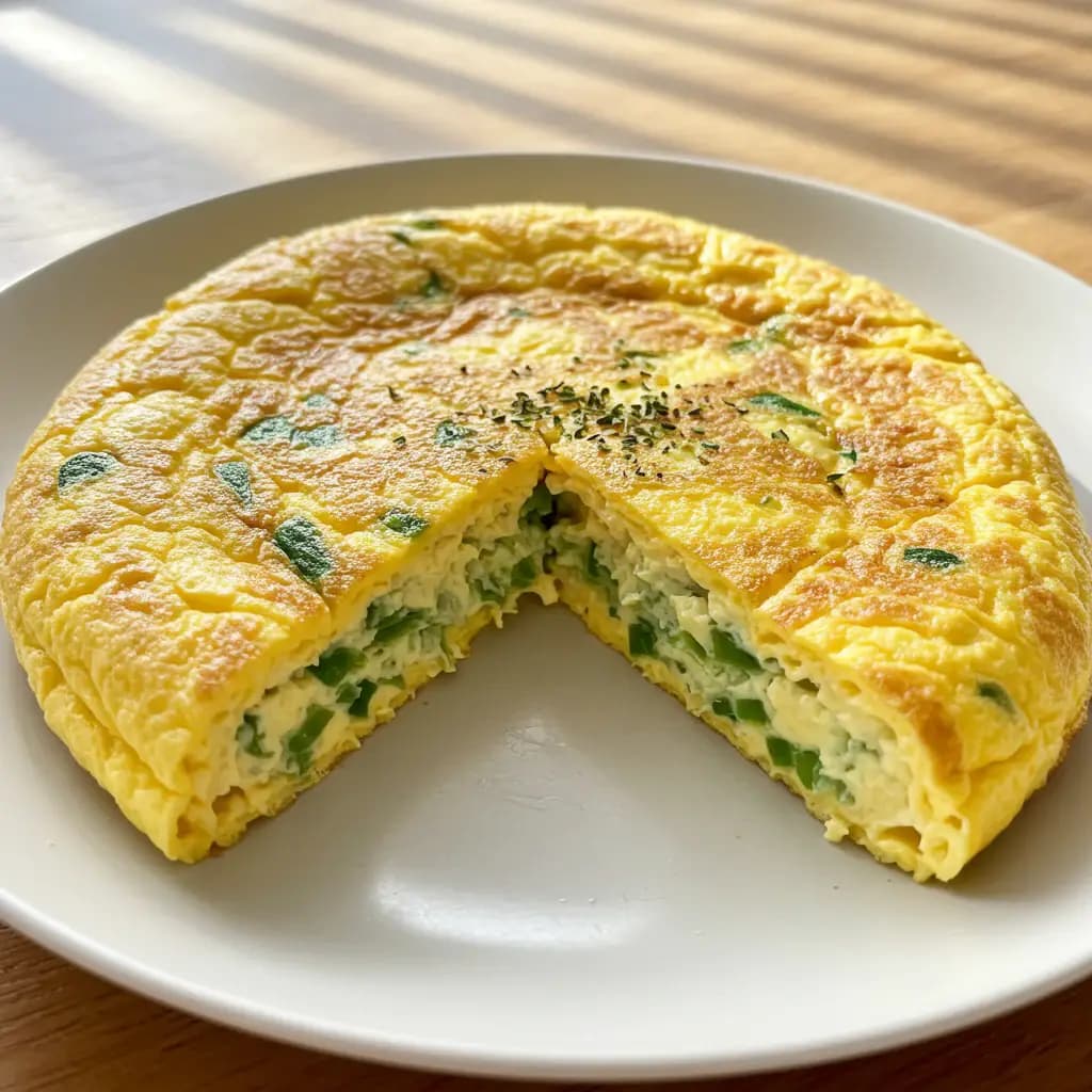 Receita de Omelete Caprese