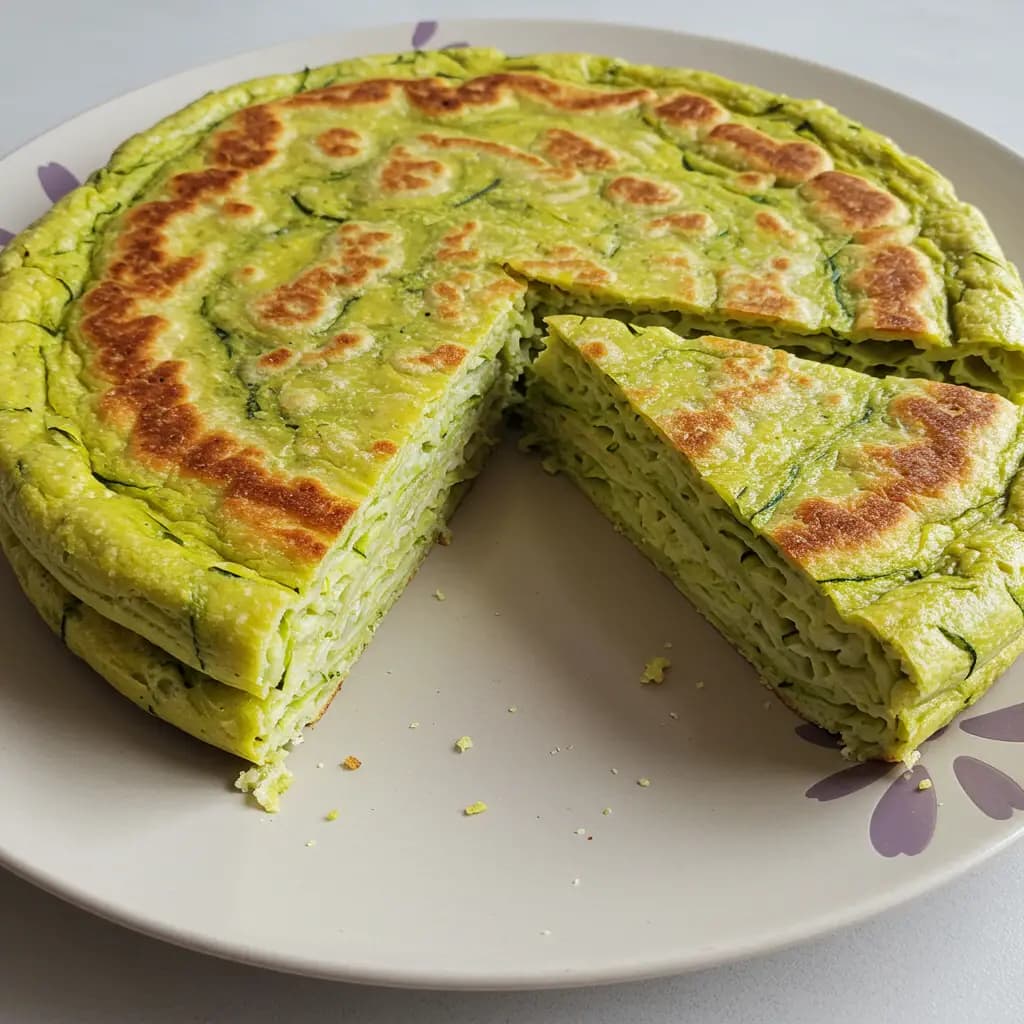 Receita de Omelete de Abobrinha