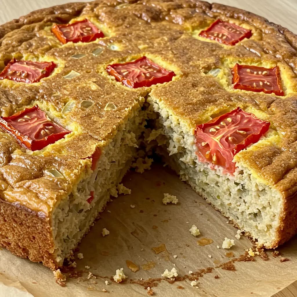 Receita de Omelete de Atum Assada