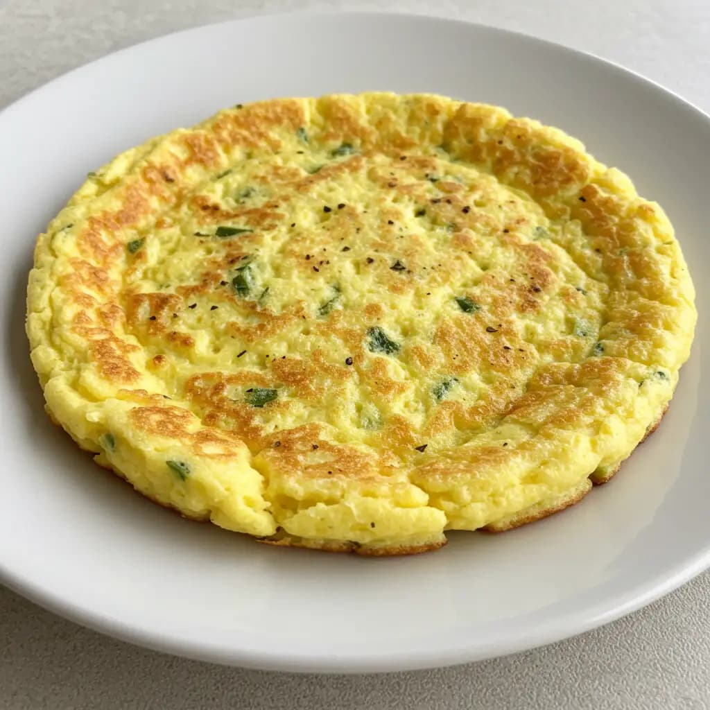 Receita de Omelete de Dois Queijos