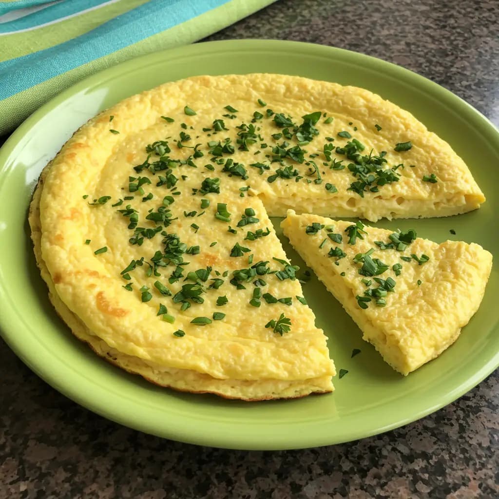 Receita de Omelete de Queijo