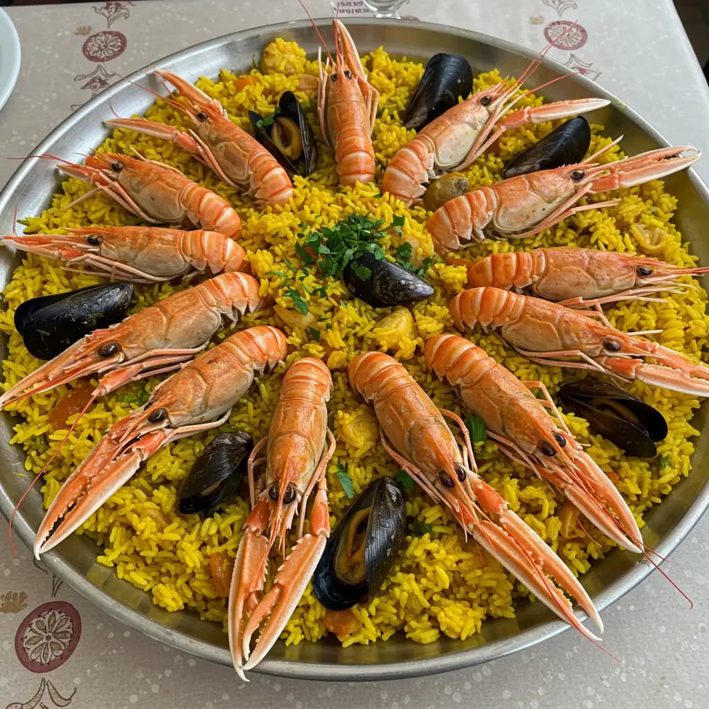 Receita de Paella Valenciana
