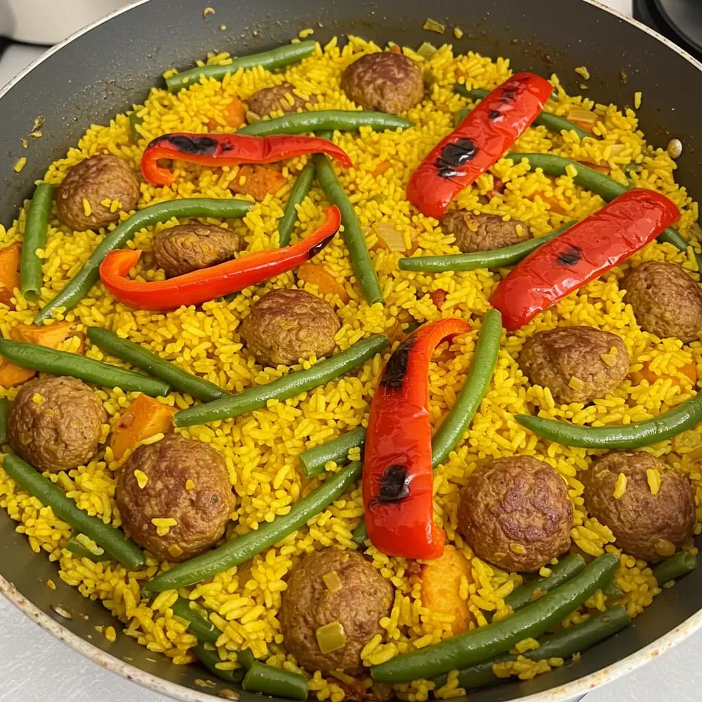 Receita de Paella Valenciana