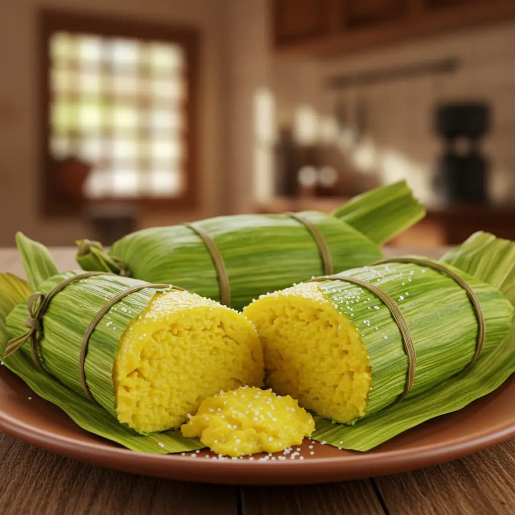 Receita de Pamonha doce