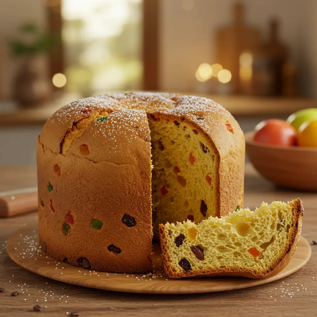Receita de Panetone caseiro