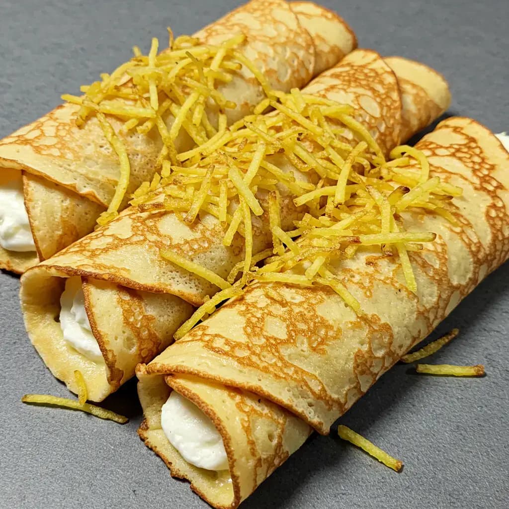 Receita de Panqueca Prática