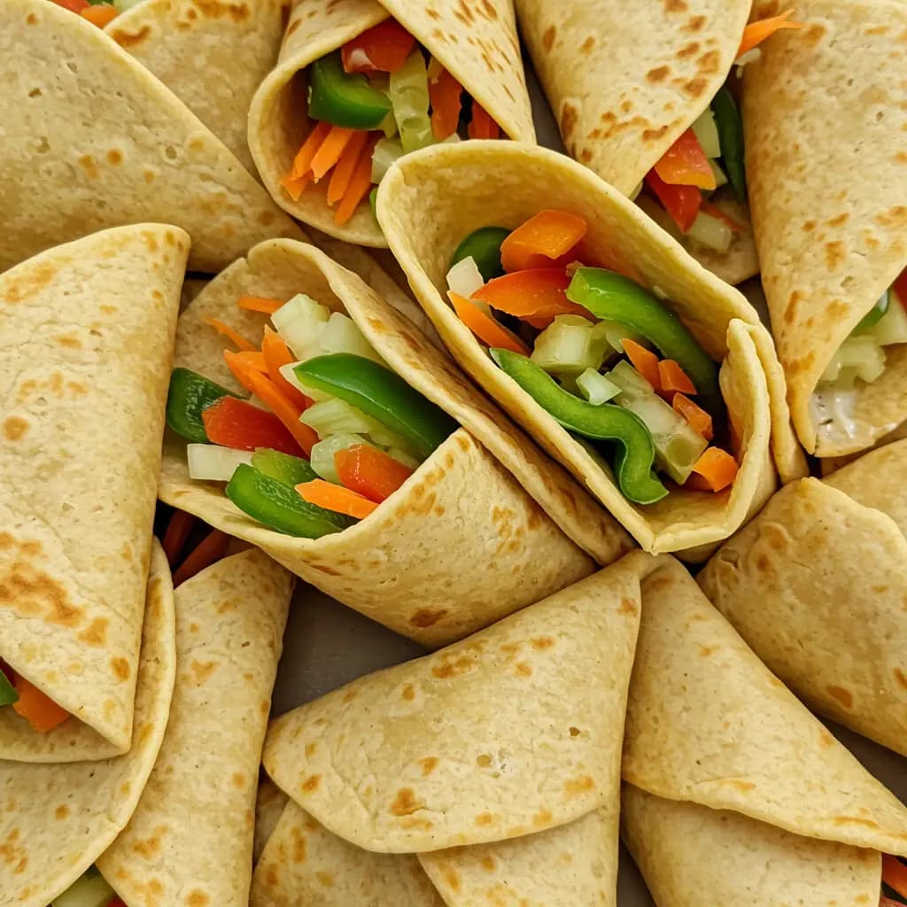 Receita de Panqueca Vegetariana